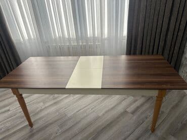 купить круглый стол в баку: Qonaq masası, Yeni, Açılan, Taxta, Kvadrat masa — 1