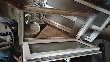 beton panel satilir: İkiqat şüşə paketi Plastik pəncərə, Еni: 54 sm, Uzunluğu: 94 sm — 1