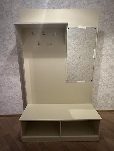 prokat stol stul: Dəhliz üçün çoxfunksiyalı paltar asılqanı və ayaqqabı dolabı — 2