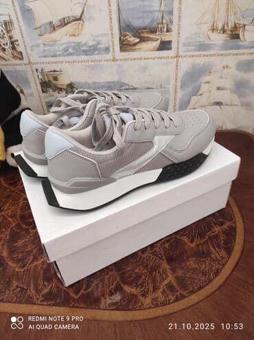 asics onitsuka tiger qadın krossovkaları: Ölçü: 40, rəng - Boz, Yeni — 2