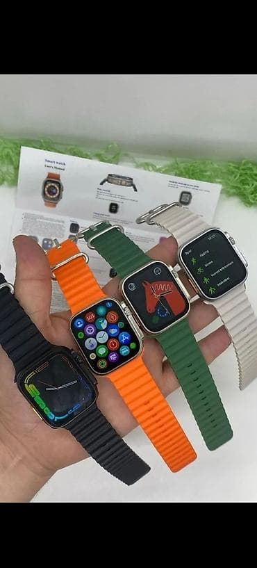 Smart saat, Smart, Sensor ekran, rəng - Qara