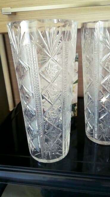доставка газа: Набор ваз, Хрусталь — 2