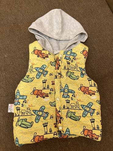 uşaq paltarları sədərək: 12-18 ay 4,5 defe geyilib balonka — 1