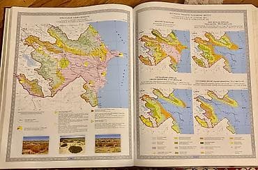 rusca kitablar: Məhsul: Azərbaycan Respublikasının Milli Atlası Atlas uzun müddət — 4