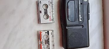 Panasonic mikro-kaset diktofonu + 2 ədəd mikro-kaset - Marka/model lalafo.az -da Panasonic mikro-kaset diktofonu + 2 ədəd mikro-kaset - Marka/model