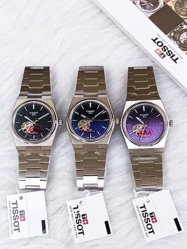 irshad telecom is saatlari: Yeni, Qol saatı, Tissot, rəng - Qara — 12