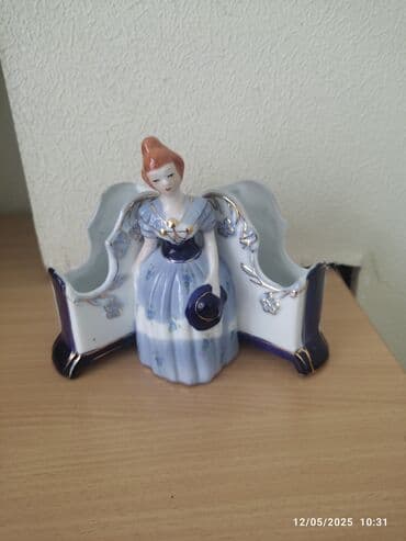 murebbe qablari: Antik salfetka qabi orginal kobalt çex malı əcəmi metrosunun yanına — 6