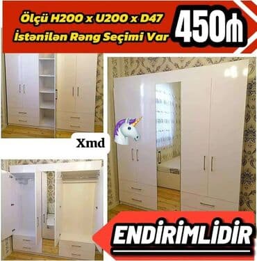 Masalar və oturacaqlar: Dolab-asılqan — 1