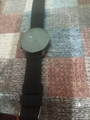 aksesuar instagram: Minimalist analoq qol saatı - Rəng: tam qara (gövdə, siferblat və — 2