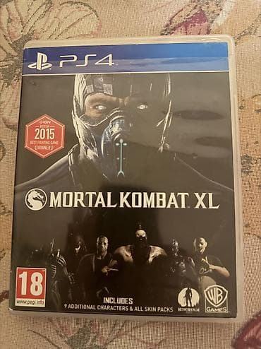 playstatio: Mortal Kombat XL oyunu PlayStation 4 üçün. Yaxşı/əla vəziyyətdədir — 1