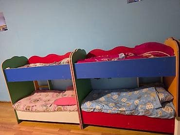 matras islenmis: Oğlan və qız üçün, İşlənmiş, Çarpayı, Matrassız, Siyirməsiz, Taxta — 3