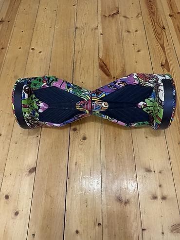 5 dollar: Qrafiti dizaynlı iki təkərli hoverboard (self-balancing scooter) - — 1