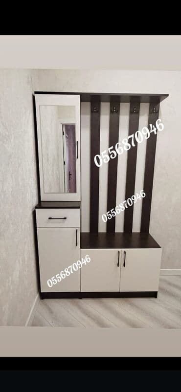 dolab kombi: Yeni, Açılan, 1 qapı Düz dolab, Dəhliz dolabı, Azərbaycan — 4