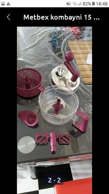 kombaynlar: Mətbəx kombaynı — 2