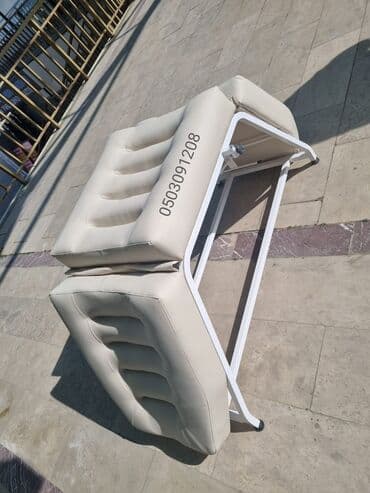 Yeni, Kosmetoloji kuşetka, Qatlanmayan, rəng - Süd rəngi