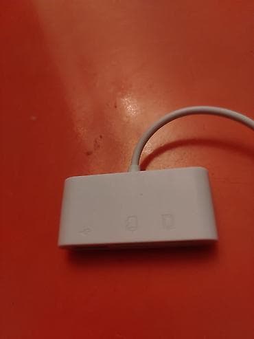 iphone adaptör: USB-C kart oxuyucu və USB adapter - Giriş: USB‑C (şnur ilə) - — 1