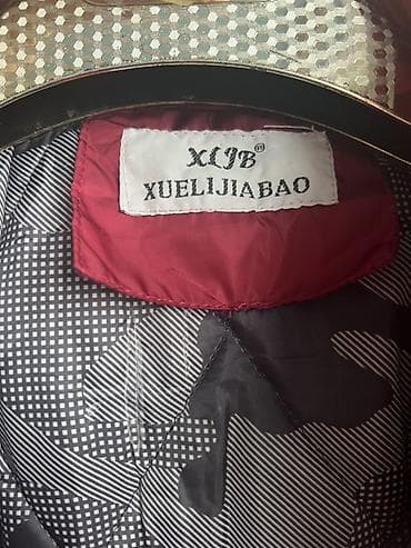 pull & bear kurtka: Qadın qış paltosu – Xuelijiabao (XJB) - Rəng: Bordo/şərab qırmızısı - — 4