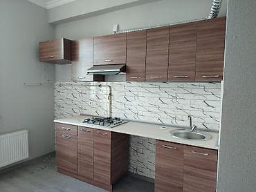 Mətbəx mebeli dəsti – qaz plitəsi və aspiratorla - Material: taxta