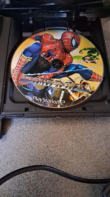 PlayStation 2 (PS2) Slim oyun konsolu dəsti Dəst tərkibi: - PS2 Slim — 2
