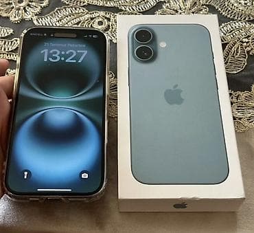 retro oyun: IPhone 16, 128 GB, Yaşıl, Face ID — 3