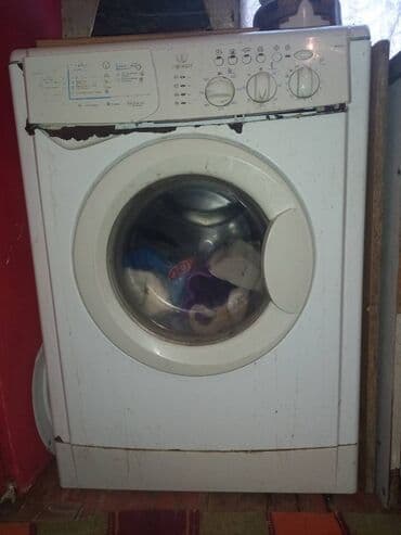 двигатель для стиральной машины: Стиральная машина Indesit, 4 кг, Б/у, Автомат, Есть сушка, Нет кредита, Самовывоз — 1