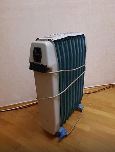 Elektrik yağ radiatoru (daşına bilən) - Tip: Elektriklə işləyən yağ