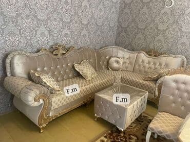 işlənmiş divan kreslo: Yeni, Künc divan, Bazasız, Açılmayan — 1