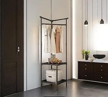 masalli mebel: Bucaqlı Geyim Askısı Məhsul kodu qr-8199 Künc yerlər üçün ideal — 3