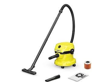 Brend:Karcher WD2 PLUS Təmizləmə növü:Quru, Nəm İstehlak gücü, Vt:1000