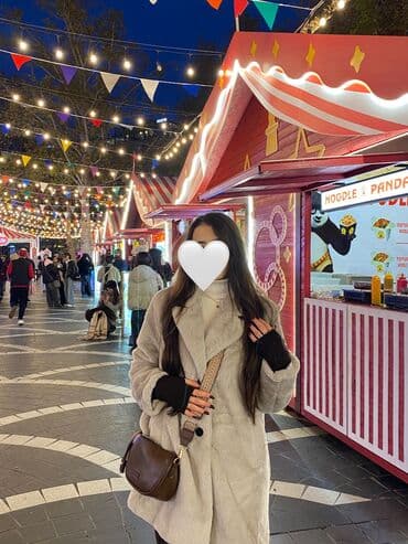 hicab geyim: Kürk, M, rəng - Bej — 1