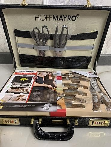 HOFFMAYRO 25 Parça Bıçaq Dəsti – çamadanlı Mətbəx üçün tam peşəkar