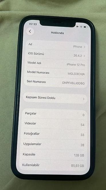 2 ci el iphone 13: IPhone 12 Pro, 128 GB, Space Gray — 1