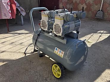 Mexaniki əl alətləri: Yağsız, səssiz hava kompressoru – 1280 W Xüsusiyyətlər: - Güc: 1280 W — 3