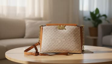 qizil aliram: Çiyin çantası, Michael Kors, İşlənmiş — 1