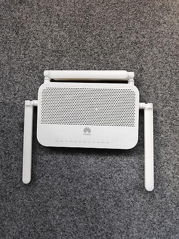 Модемы и сетевое оборудование: Huawei Optical Network Terminal (ONT) router Xüsusiyyətlər: - Huawei — 3