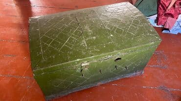 Məişət kimyəvi maddələri: Taxta sandıq/kufr - Material: qalın taxta gövdə, iç tərəfdə möhkəm — 4