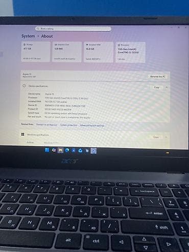 Acer: Acer Aspire, 15.6 ", Intel Core i5, 512 ГБ — 2