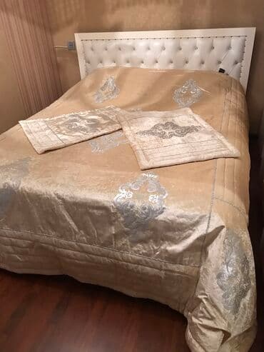 одноразовые простыни бишкек: Для кровати Б/у цвет - Бежевый Покрывало, Самовывоз — 2