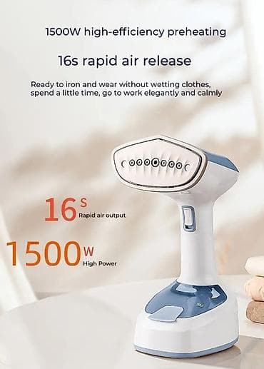 kömür ütüsü: Qatlanan masaüstü iki rejimli paltar buxarlandırıcısı – CQ-6618 — 9