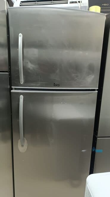 2 qapılı Teka Soyuducu Satılır, rəng - Gümüşü