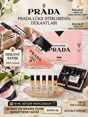 prada eynək: Konsultasiya pulsuz, size uyğun parfüm tapırıq, seçmeyinizə ehtiyac — 1