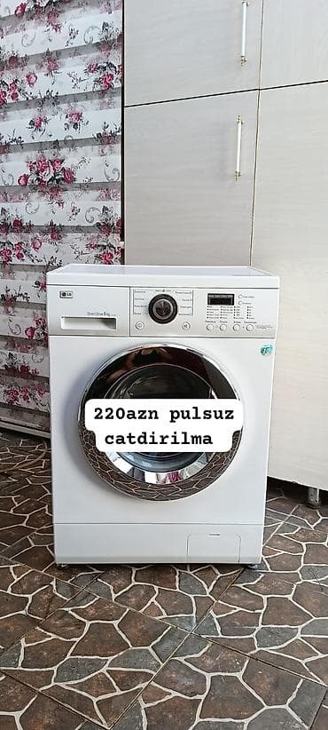 Paltaryuyan maşın LG, 6 kq, Avtomat, Qurutmasız, Kredit yoxdur lalafo.az -da Paltaryuyan maşın LG, 6 kq, Avtomat, Qurutmasız, Kredit yoxdur