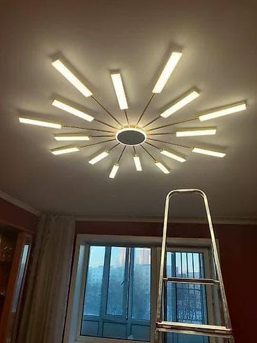 led projektor: Led Çılçıraq, 4 və daha çox lampa, Metal — 7