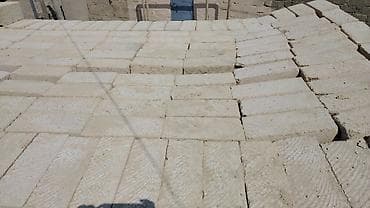 gips blok: Təbii ağ daş (şəbəkə/qala taşı) – tikinti üçün - Material: Yerli — 3