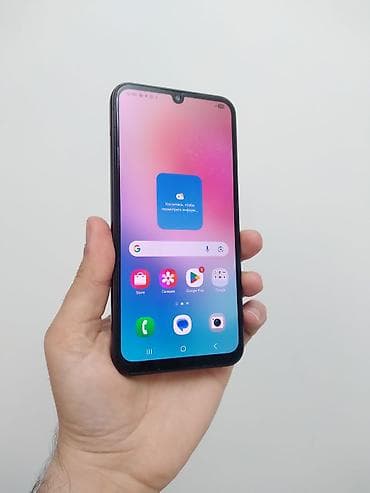 Samsung Galaxy A24 4G, 128 GB, rəng - Bənövşəyi, İki sim kartlı