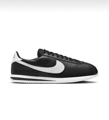 ayaggabı: Məhsul: Nike Cortez (qara/ağ) - Klasik siluetli ikonik model - Üst — 2