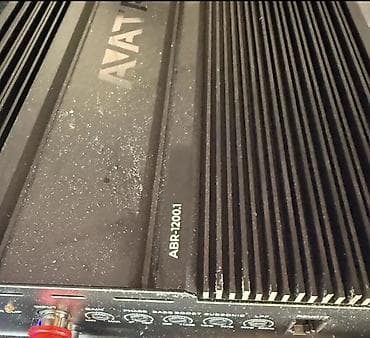 dinamik refi: Avtomobil üçün səs sistemi – subwoofer + gücləndirici komplekti - — 2