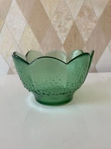 Kasalar, 1 əd, rəng - Yaşıl, Şüşə