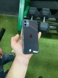 iphone 9s: IPhone 11, 64 GB, Qara, Barmaq izi, Simsiz şarj, Face ID — 1