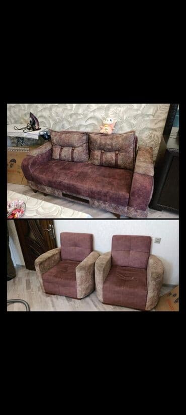 аренда столов и стульев бишкек: Nigar💚 Divan açılır bazaldı və 2 ədəd kreslo 120 man təcli köçlə — 1